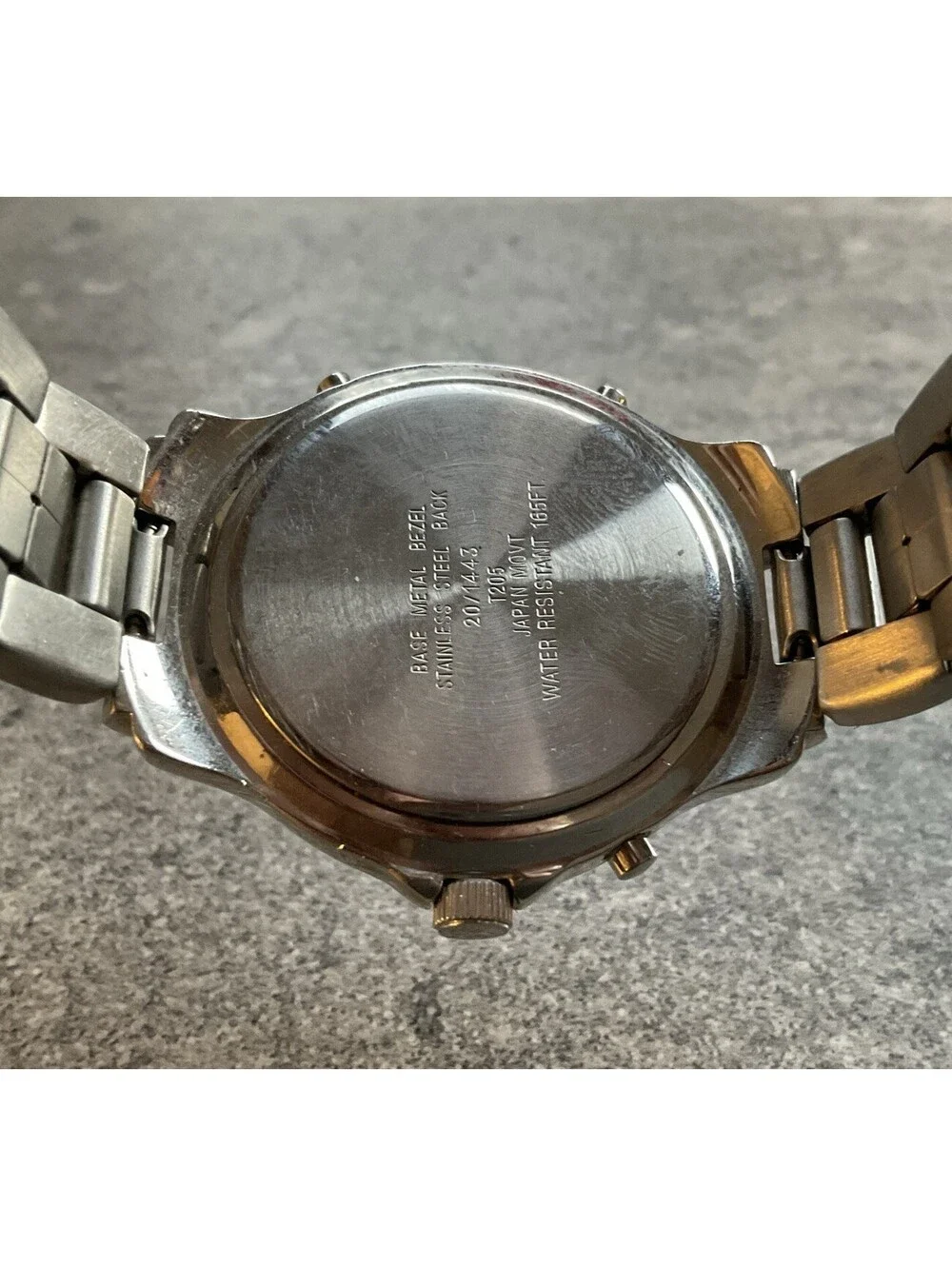 Vintage Armitron Analog Digital Alarm Chronograph Quartz Watch 20/1443 Bin I